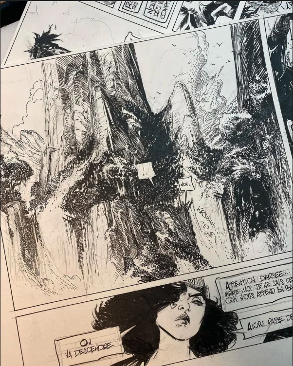 « Il y a un dialogue qui s’instaure entre l’artiste et son outil. » Interview de Mathieu Lauffray pour la conclusion de Raven