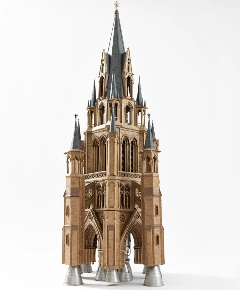 Les monuments en carton de Greg Olijnyk