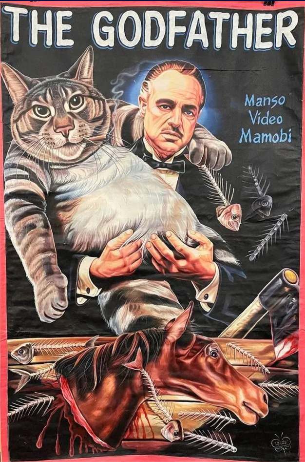 Les affiches ciné du Ghana, période 80/90, assurent grave leur folie  