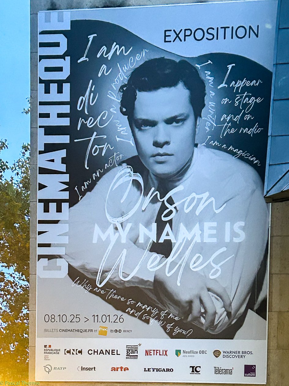 My name is&nbsp;Orson Welles ! Exposition panoramique à la Cinémathèque