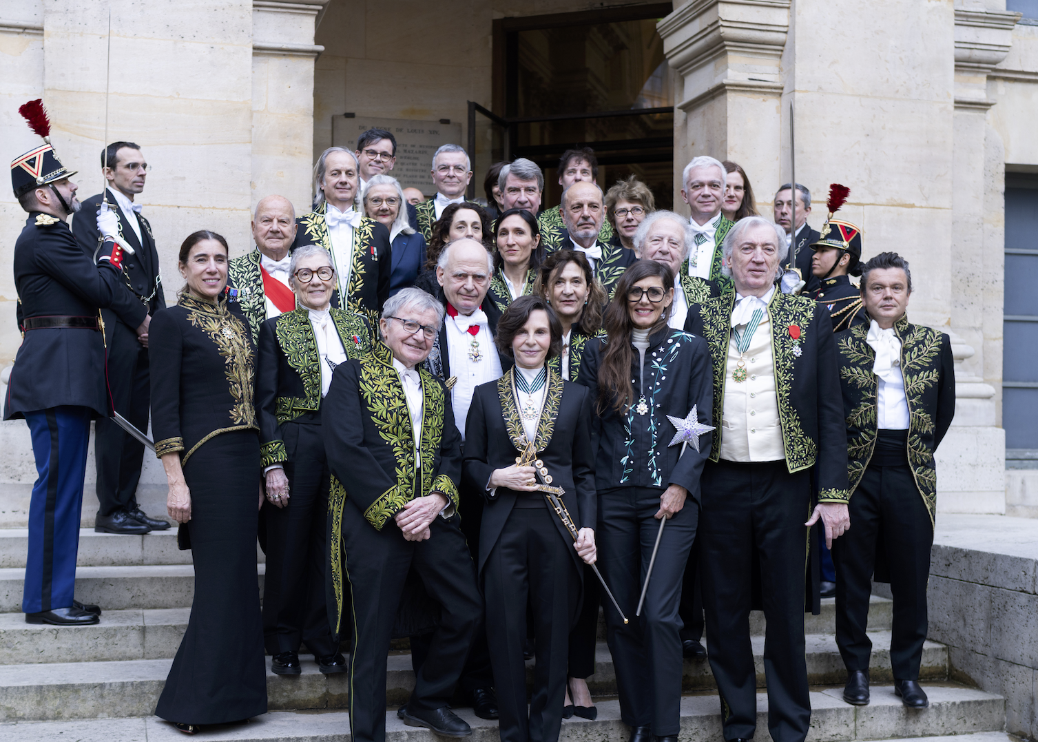 Intronisation de la  nouvelle académicienne Valérie Belin