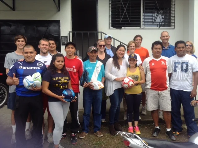 Delivering Gifts to City Leaders