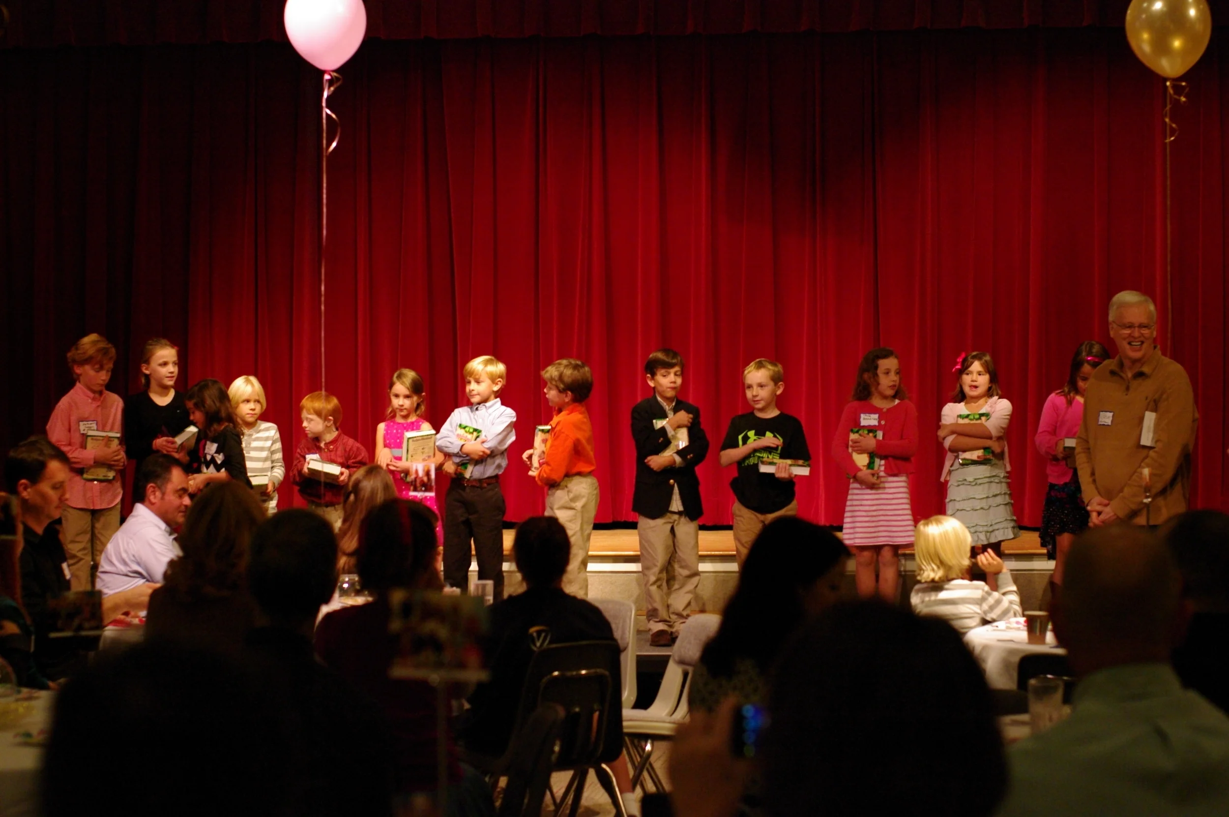 Annual Second Grade Bible Presentation and Dinner
