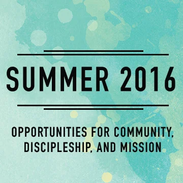 Summer 2016 at Third Church