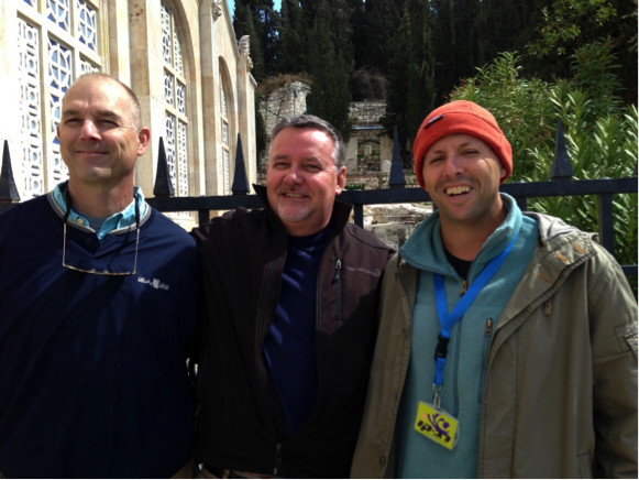 Tom, Paul, and Guy in 2014