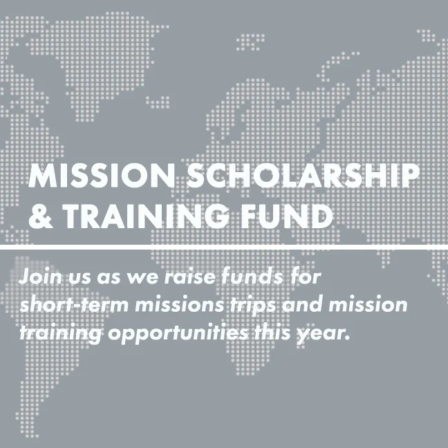2018 Mission Scholarship and Training Fund