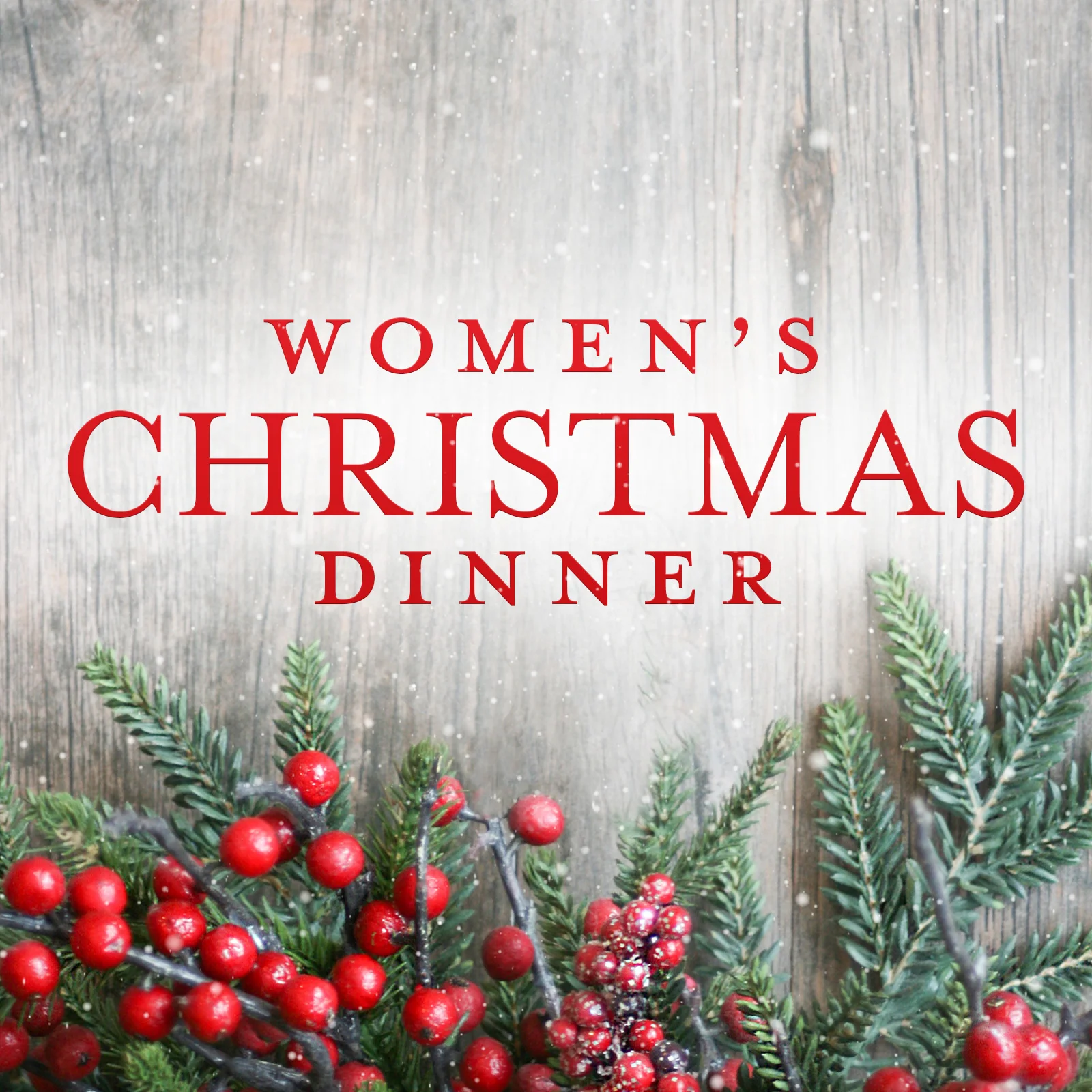 Women's Christmas Dinner