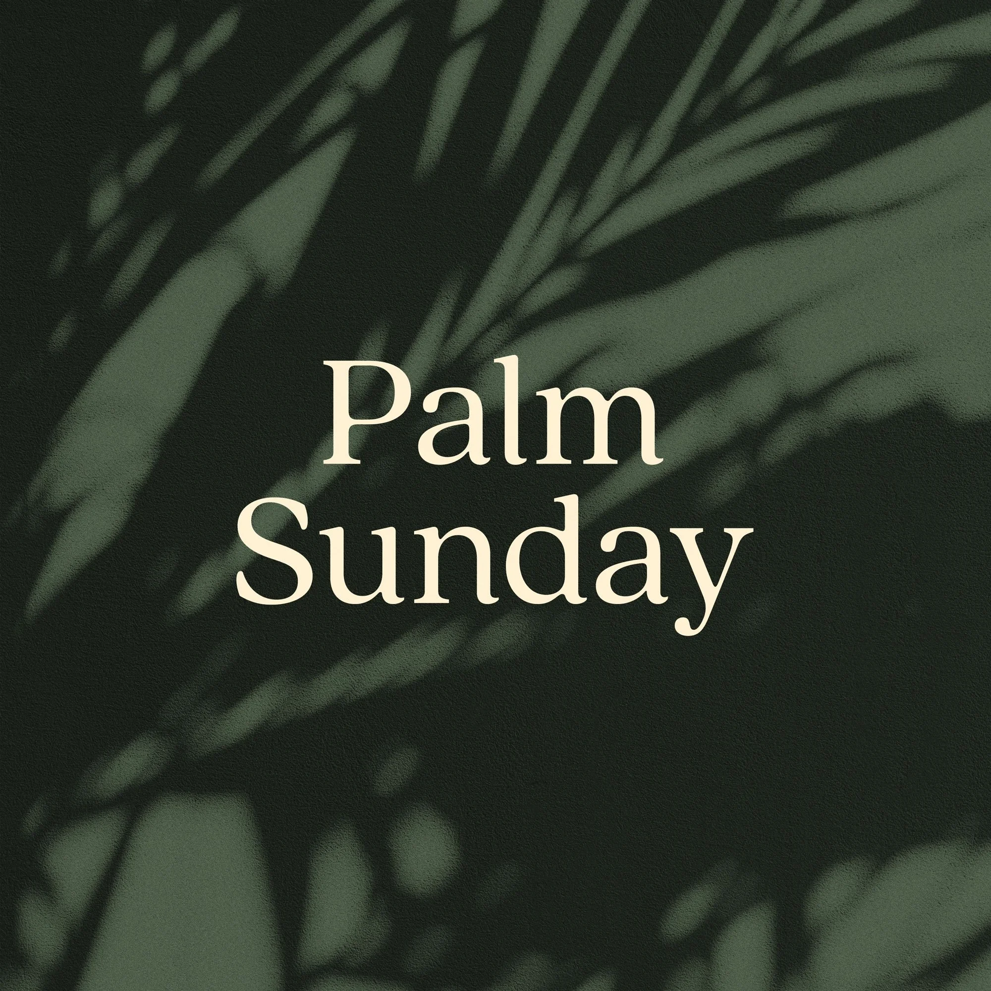 Palm Sunday