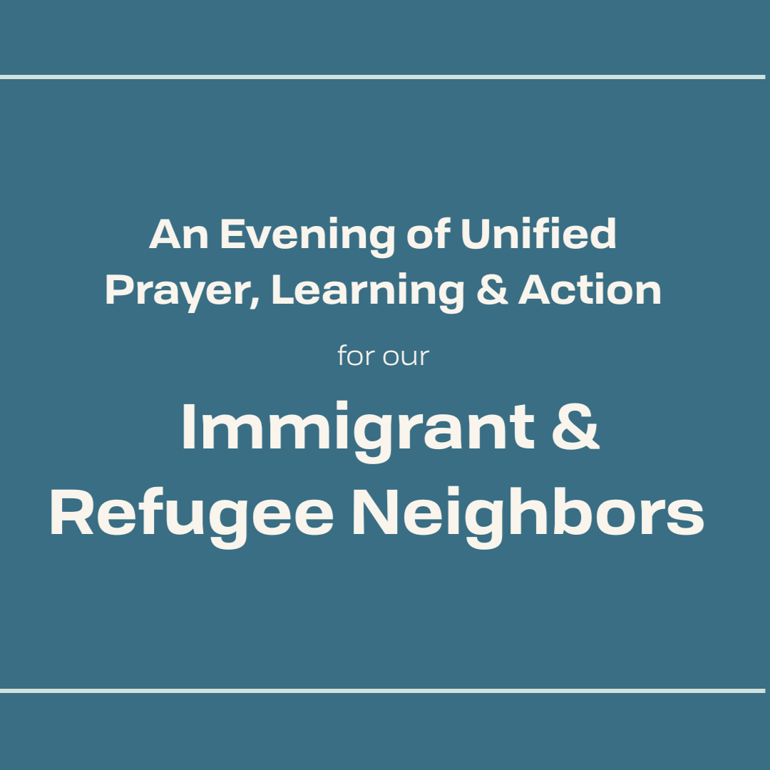 An Evening of Unified Prayer, Learning &amp; Action