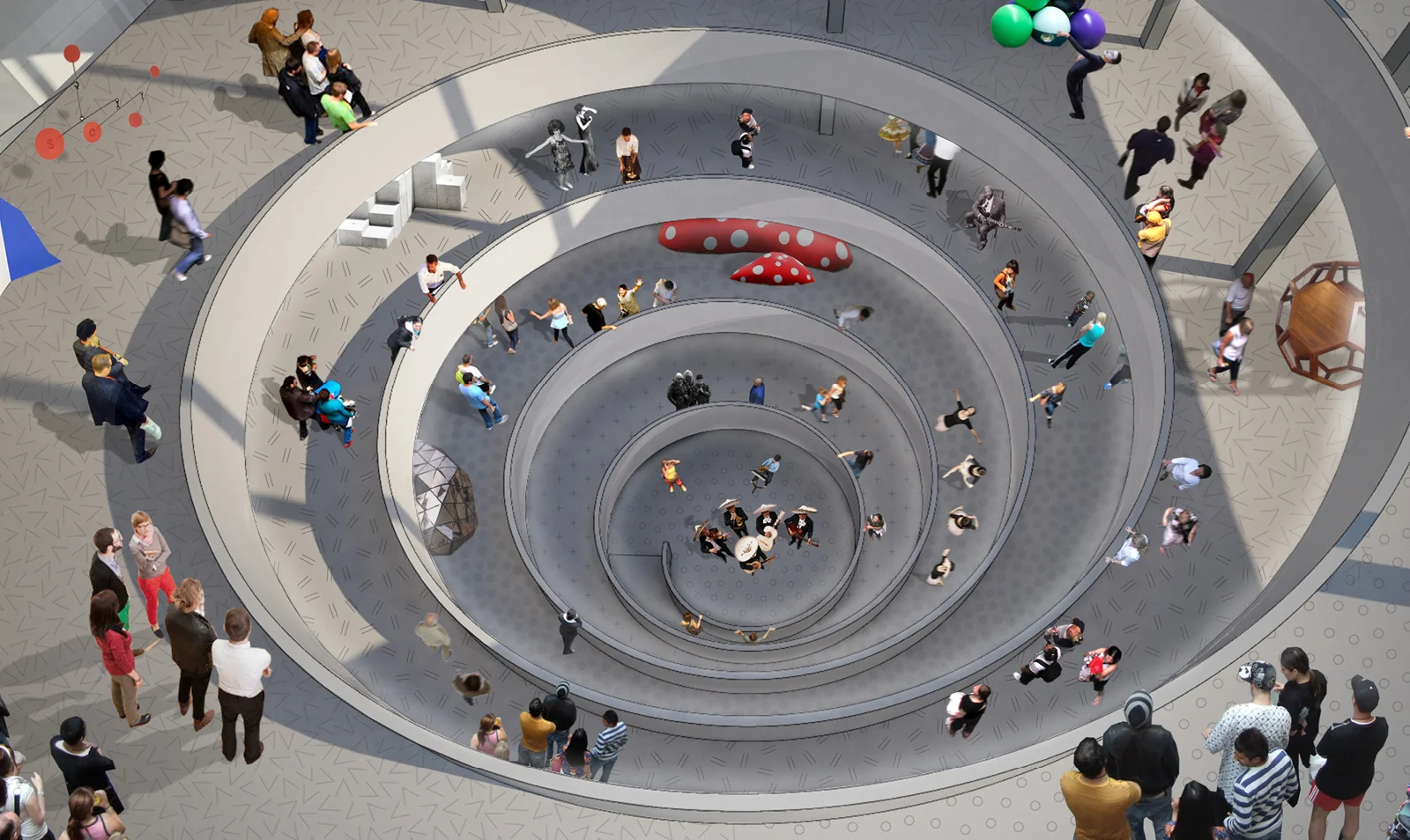 PARKING LOT PERFORMANCE ARTS CENTER