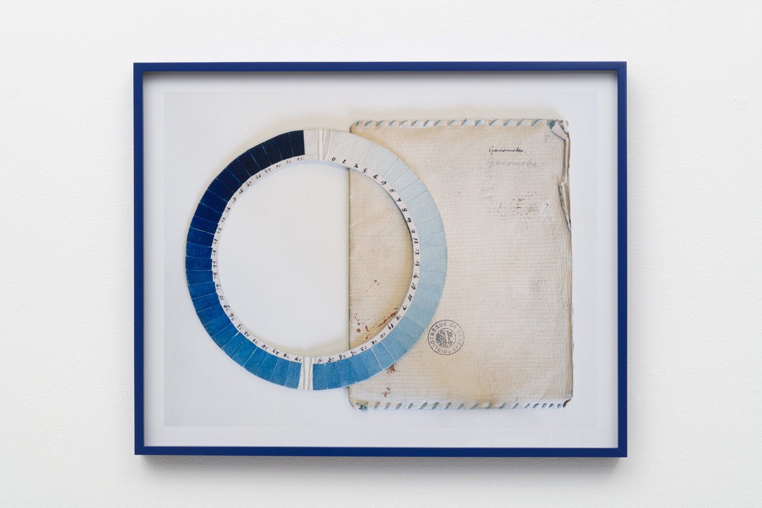   Cyanometer (blue),  21x26in, C-Print, 2018 