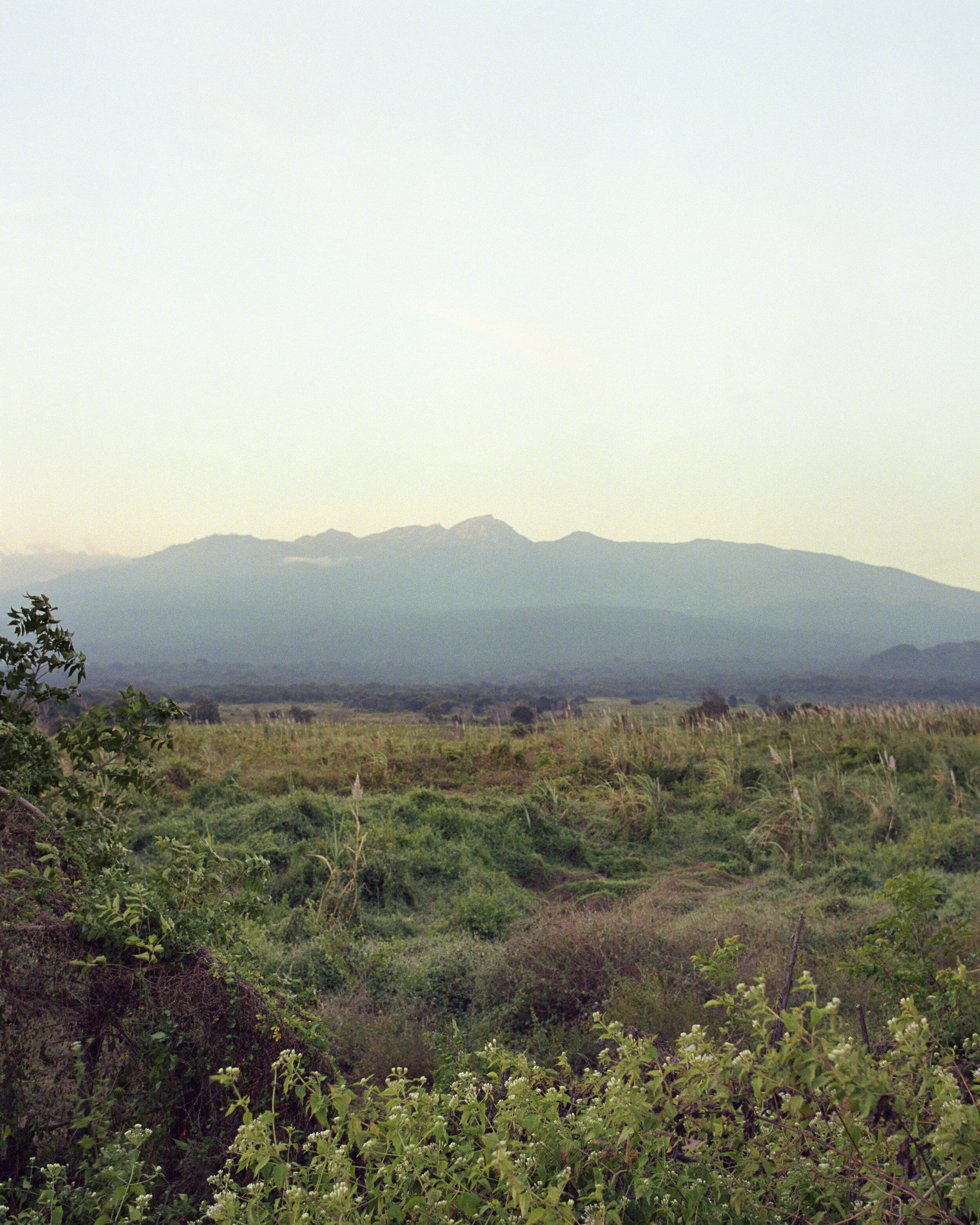  “Mount Tambora”, Archival Pigment Print on Transparency Film mounted to Plexi, 50x40in, 2020 