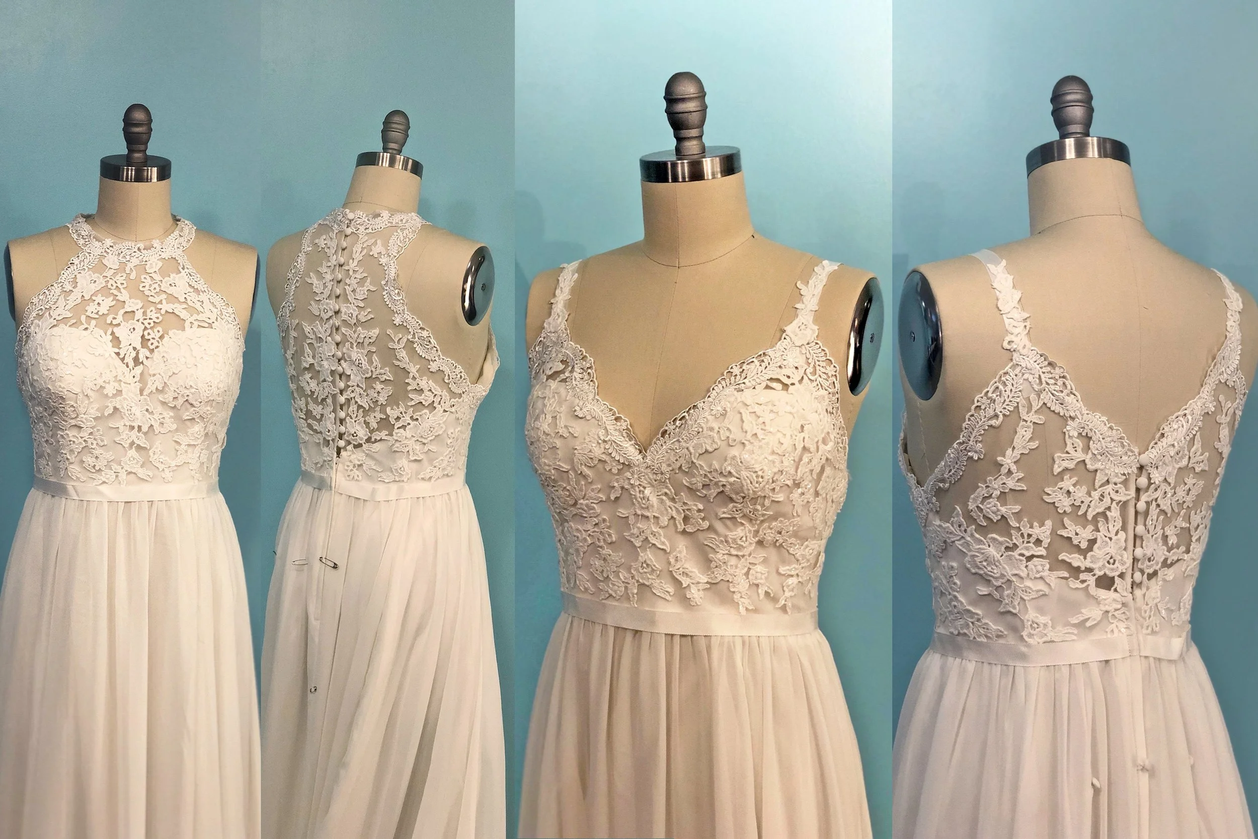 sachin and babi light blue dress Clothes alterations | Couturire  Laval, Montral