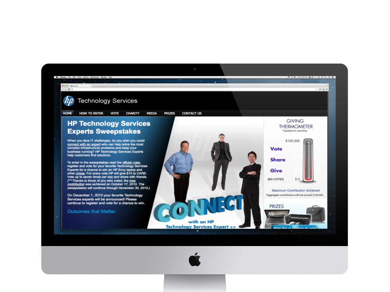 HP Technology Experts Sweepstakes