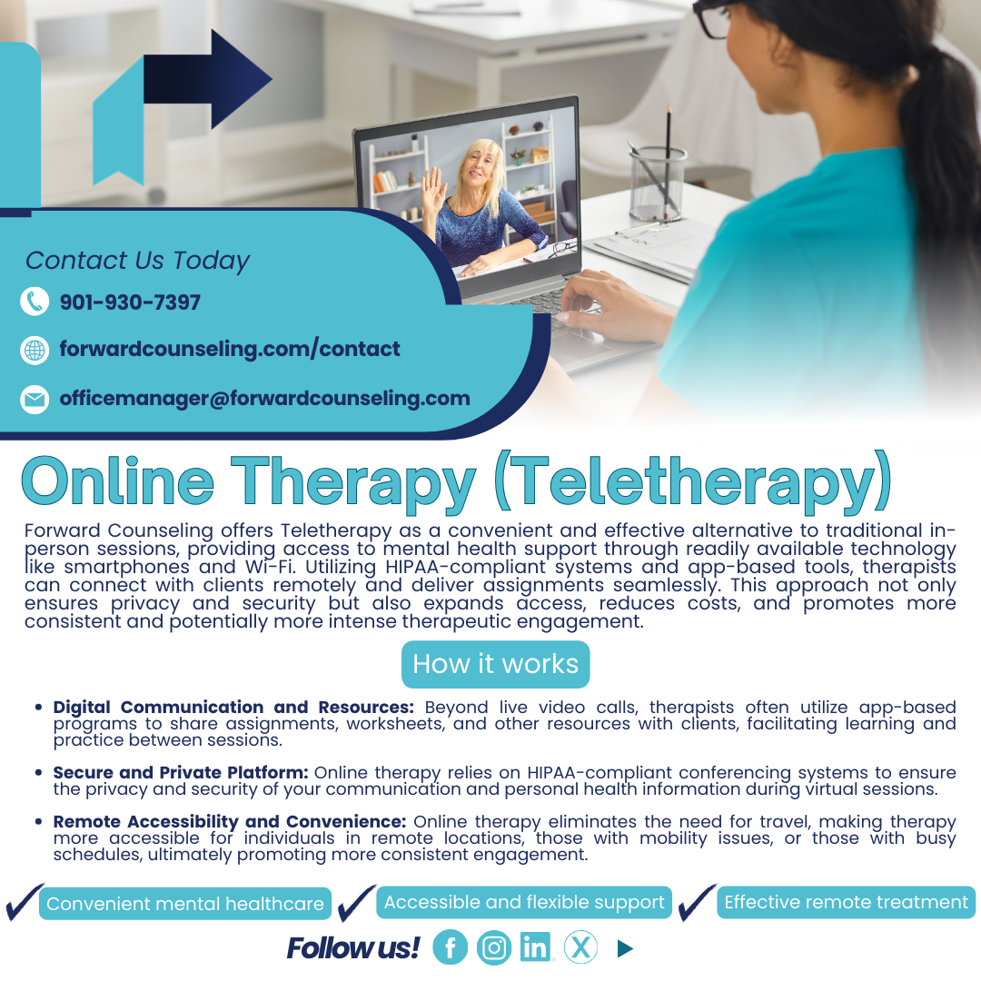 Online Therapy (Teletherapy)