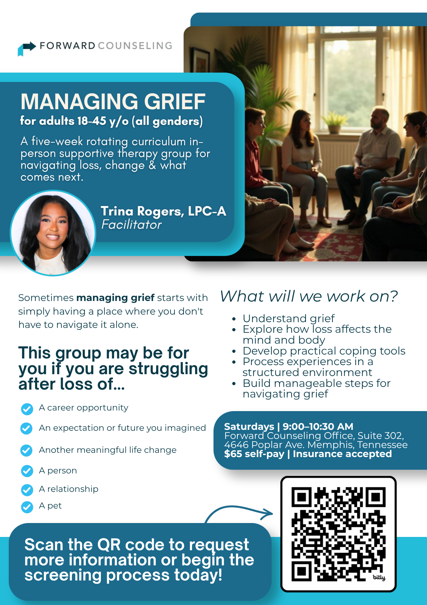 Managing Grief with Trina Rogers, LPC-A