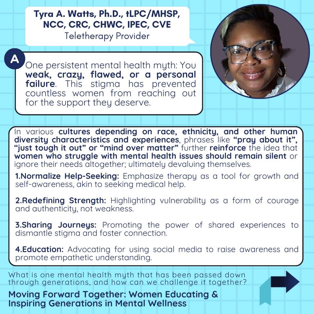 Moving Forward Together: Women & Mental Wellness — Forward Counseling ...