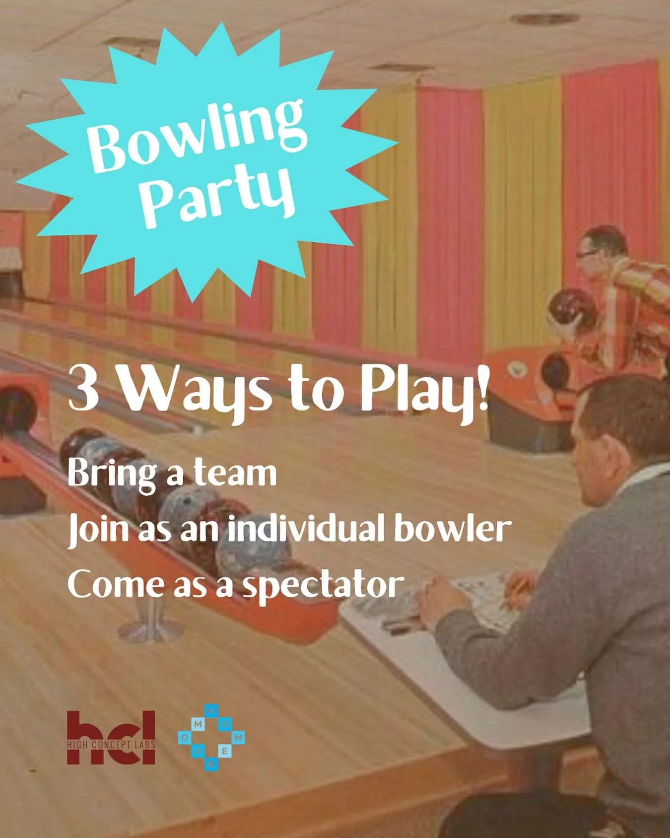 Sunday, November 23: Bowling at Fireside Bowl to support Chicago artists! Three ways to get in on the action:

🥇 Sponsor a Team: Bring your own team of 3 bowlers! Includes up to 3 games, t-shirts + swag for your crew, 9 drink tickets to share

🎳 In