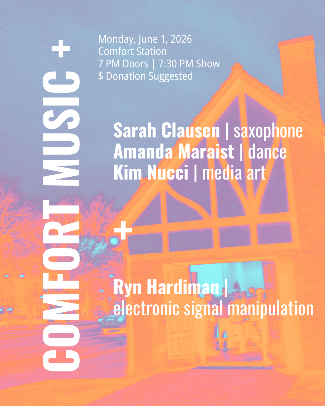Comfort Music + : Sarah Clausen + Amanda Maraist // Kim Nucci + Ryn Hardiman