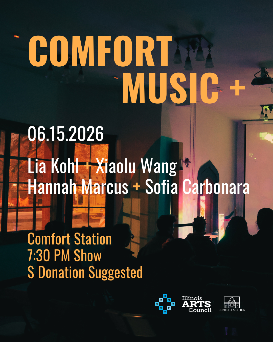 Comfort Music + : Lia Kohl + Xiaolu Wang // Hannah Marcus + Sofia Carbonara