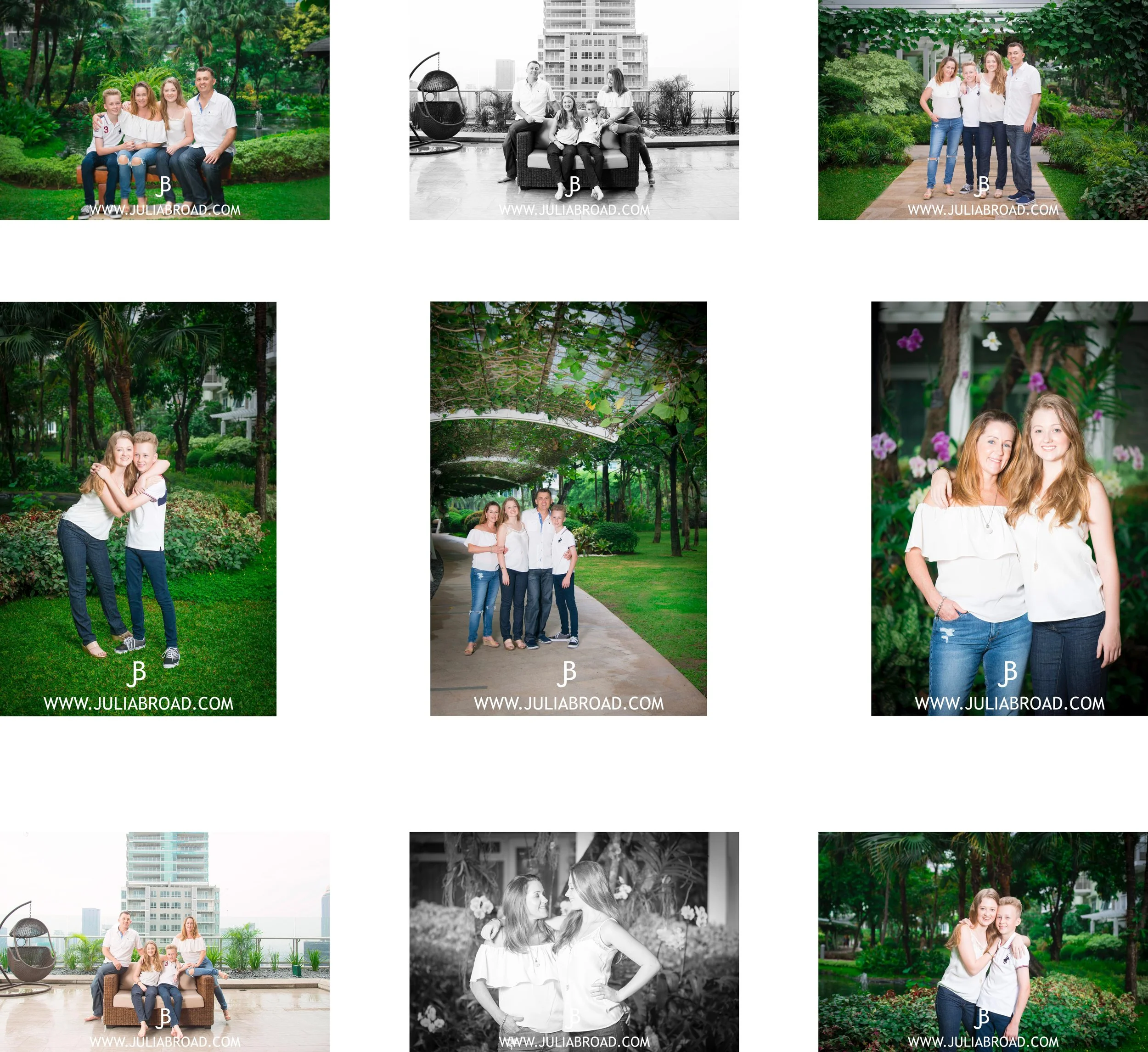 DRIVING TO THIS SESSION THE HEAVENS OPENED. THUNDER, LIGHTNING, THE WORKS. IT'S AMAZING WHAT TWENTY MINUTES CAN DO. THE GARDENS OF SERENDRA WERE LUSH AND PRACTICALLY DESERTED. AND WE DIDN'T GET TOO HOT! WINS ALL AROUND!