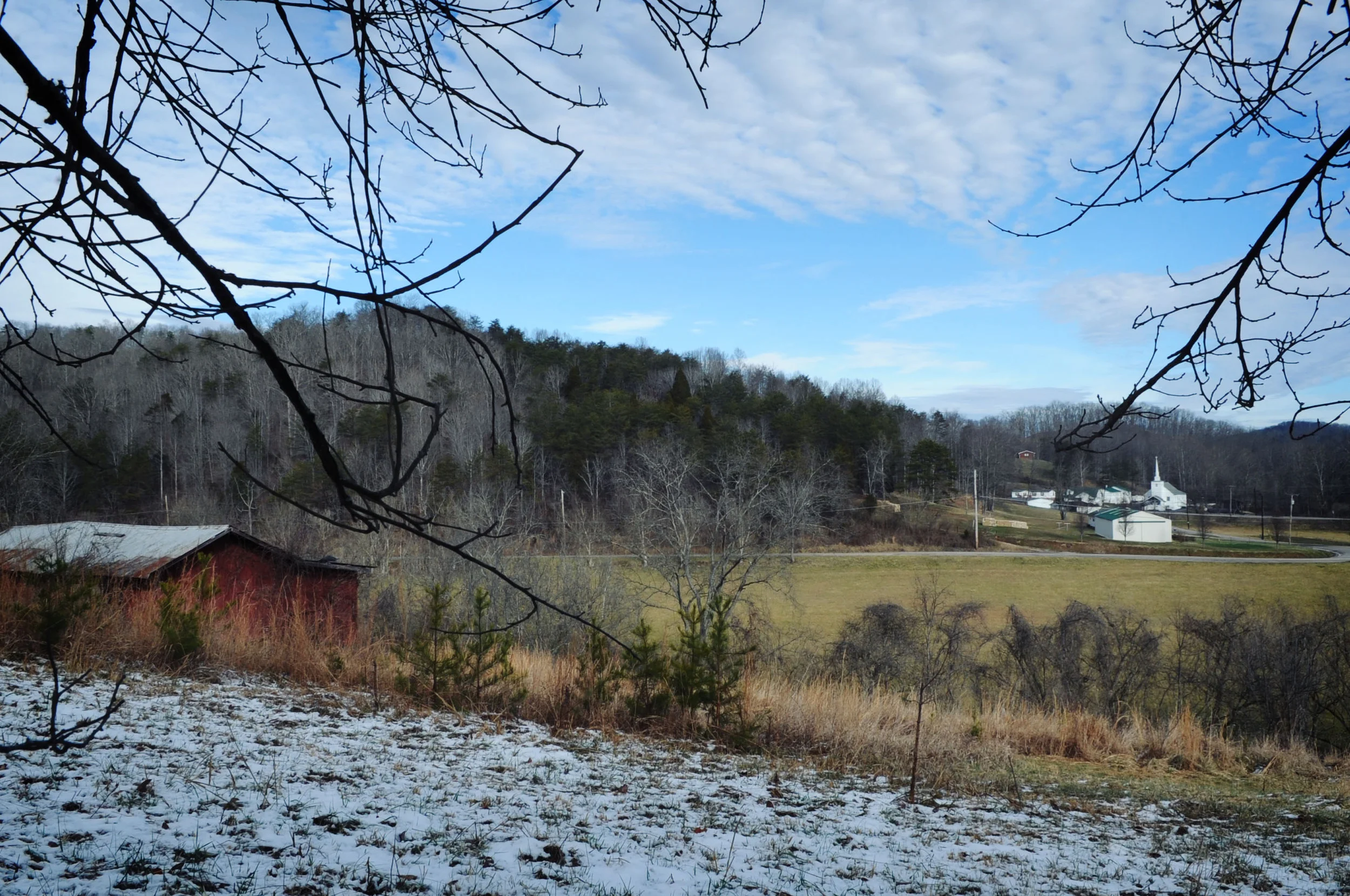my grandparents farm in West Virginia