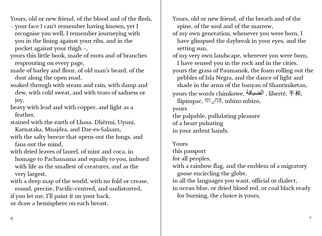 p. 6-7 of the English "Passport". Adapted from the Maltese by Albert Gatt & Antoine Cassar, 3rd edition.