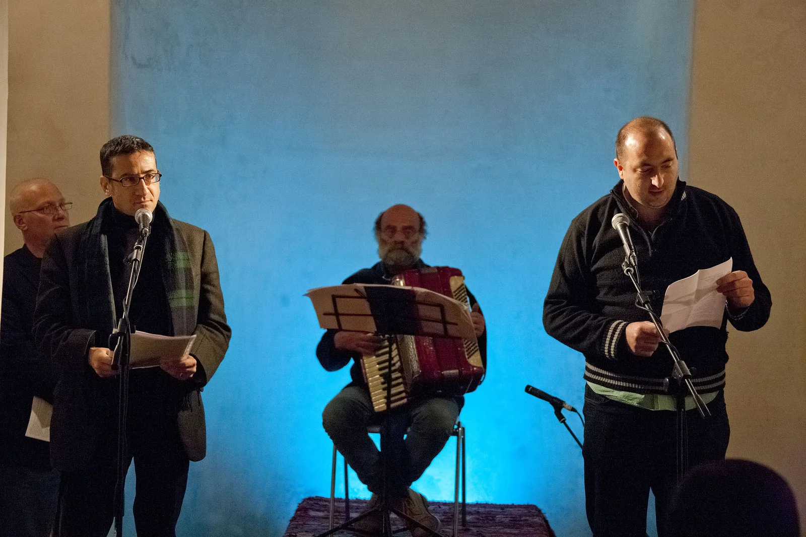 Giuseppe Carbone, Orazio Corsaro, Castello di Maredolce, Palermo, February 2012