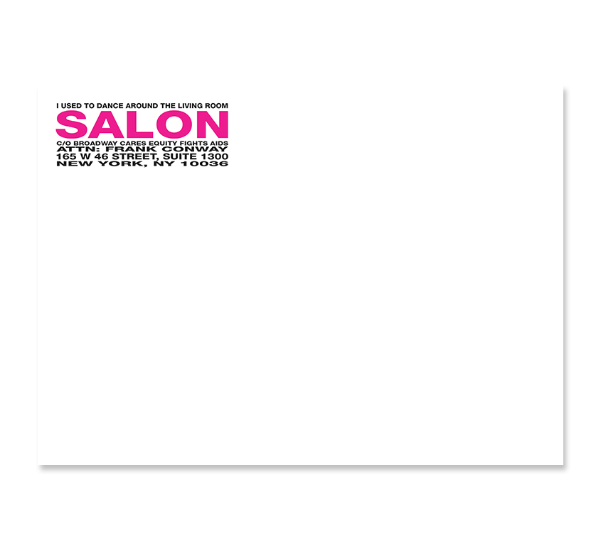 Salon 2009 Invitation - Mailing Envelope