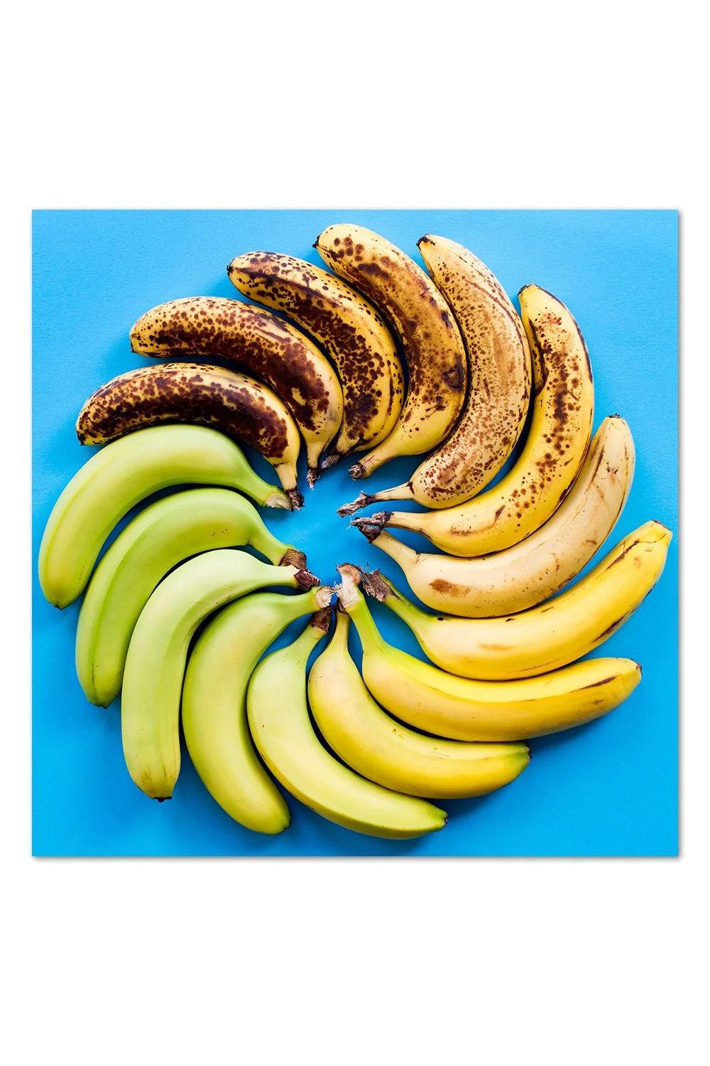 Banana Gradient Print