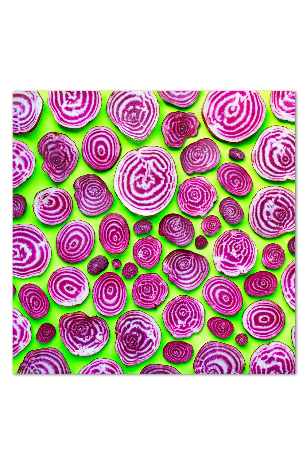 Beet Pattern Print