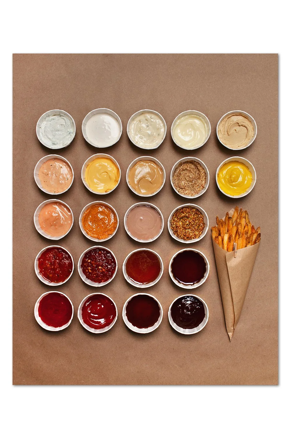 Sauce Gradient Print