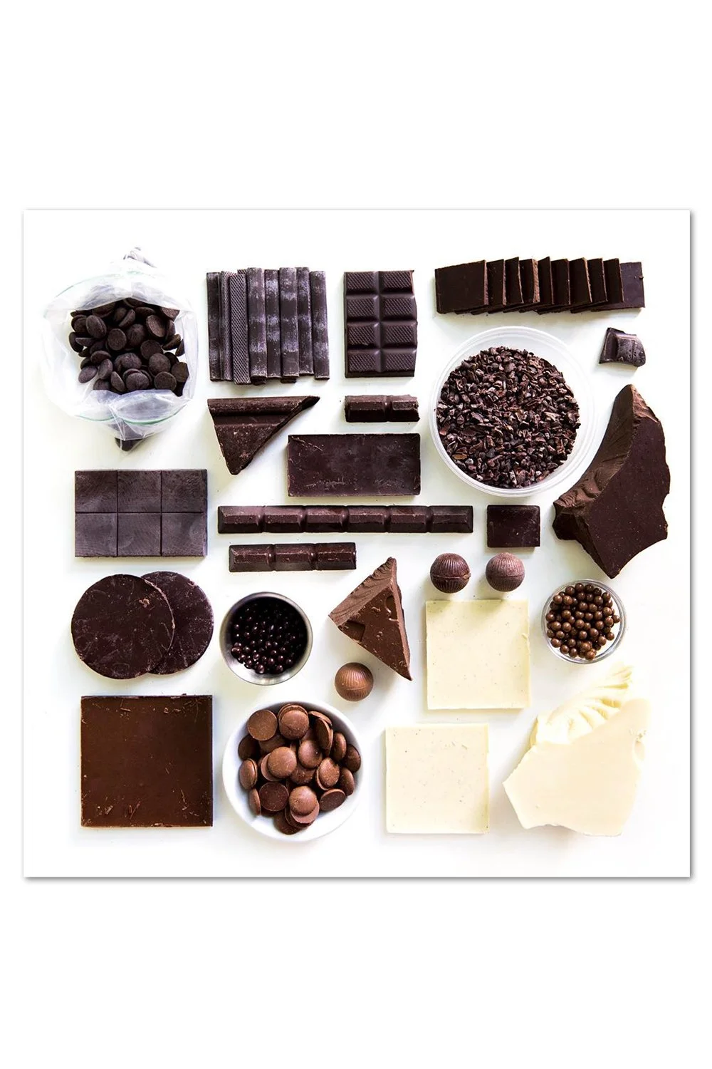 Chocolate Gradient Print