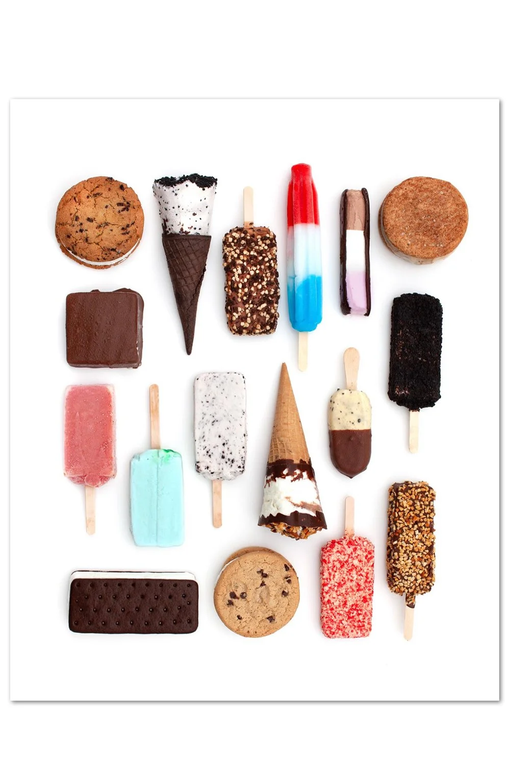 Ice Cream Bars and Popsicles v.1 Print