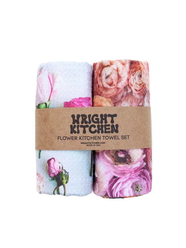 FLOWER KITCHEN TOWEL SET