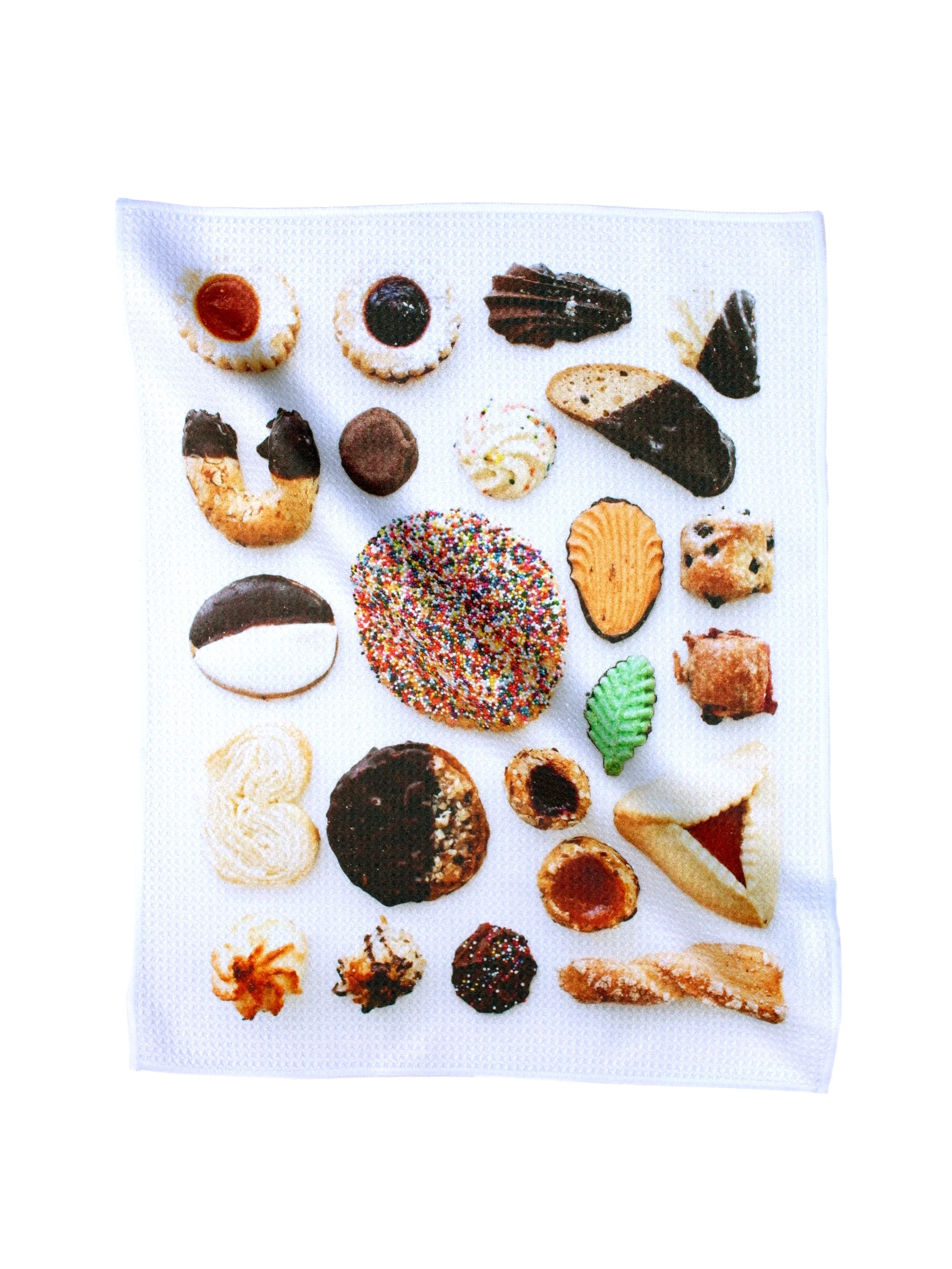 COOKIE PATTERN KITCHEN TOWEL