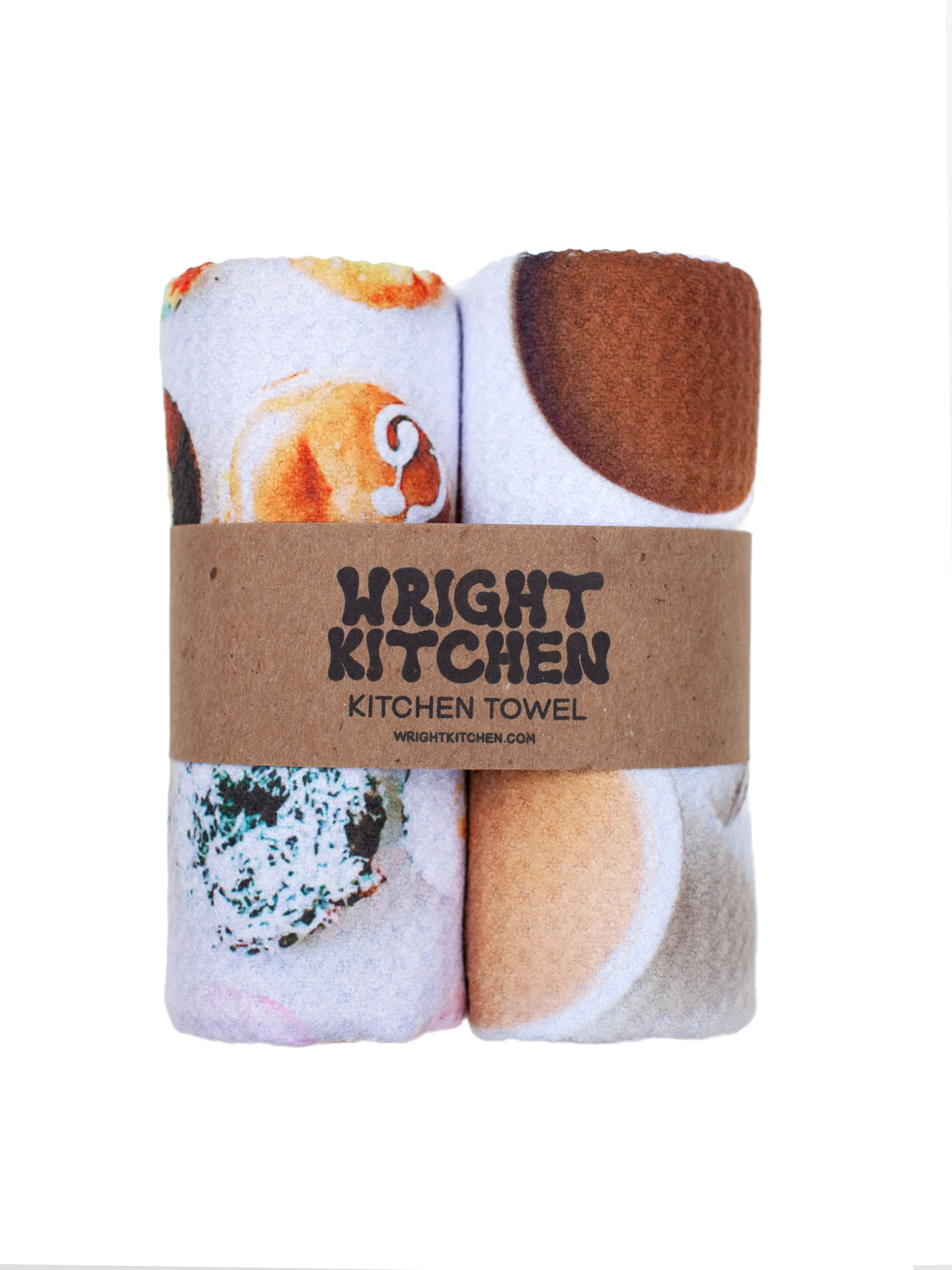 DONUTS + COFFEE KITCHEN TOWEL SET