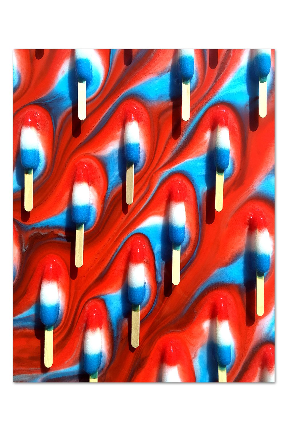 Rocket Pop Pattern v.3 Print