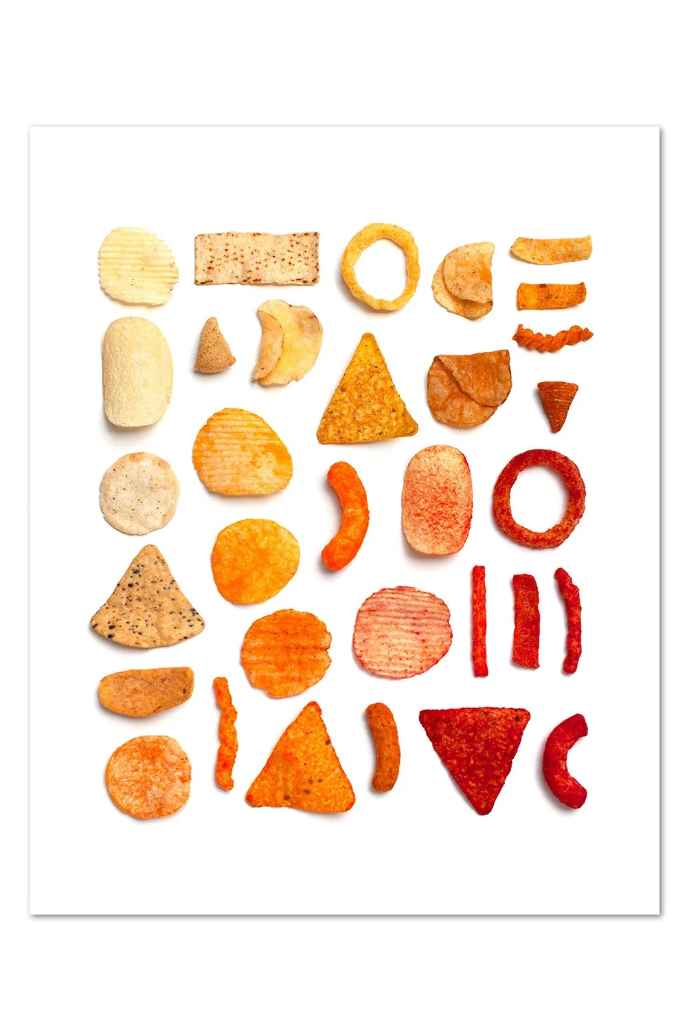 Chip Gradient Print