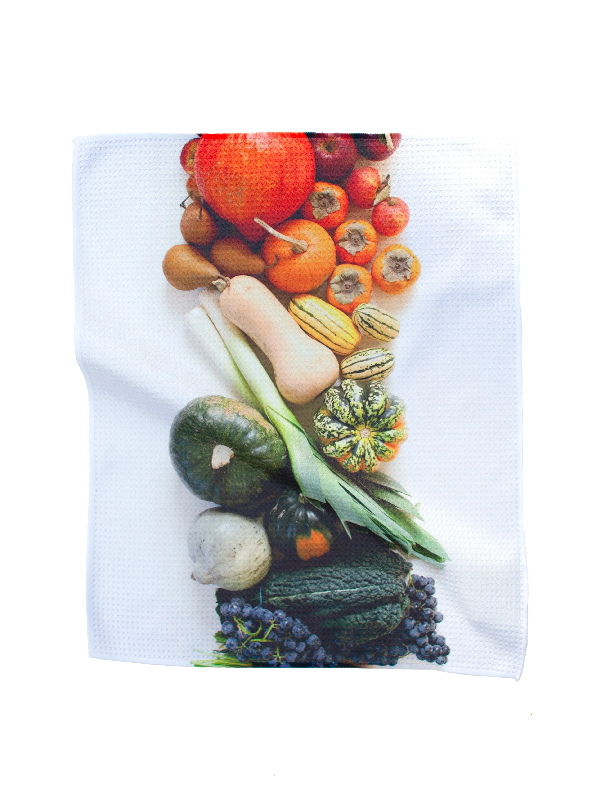 FALL PRODUCE GRADIENT KITCHEN TOWEL