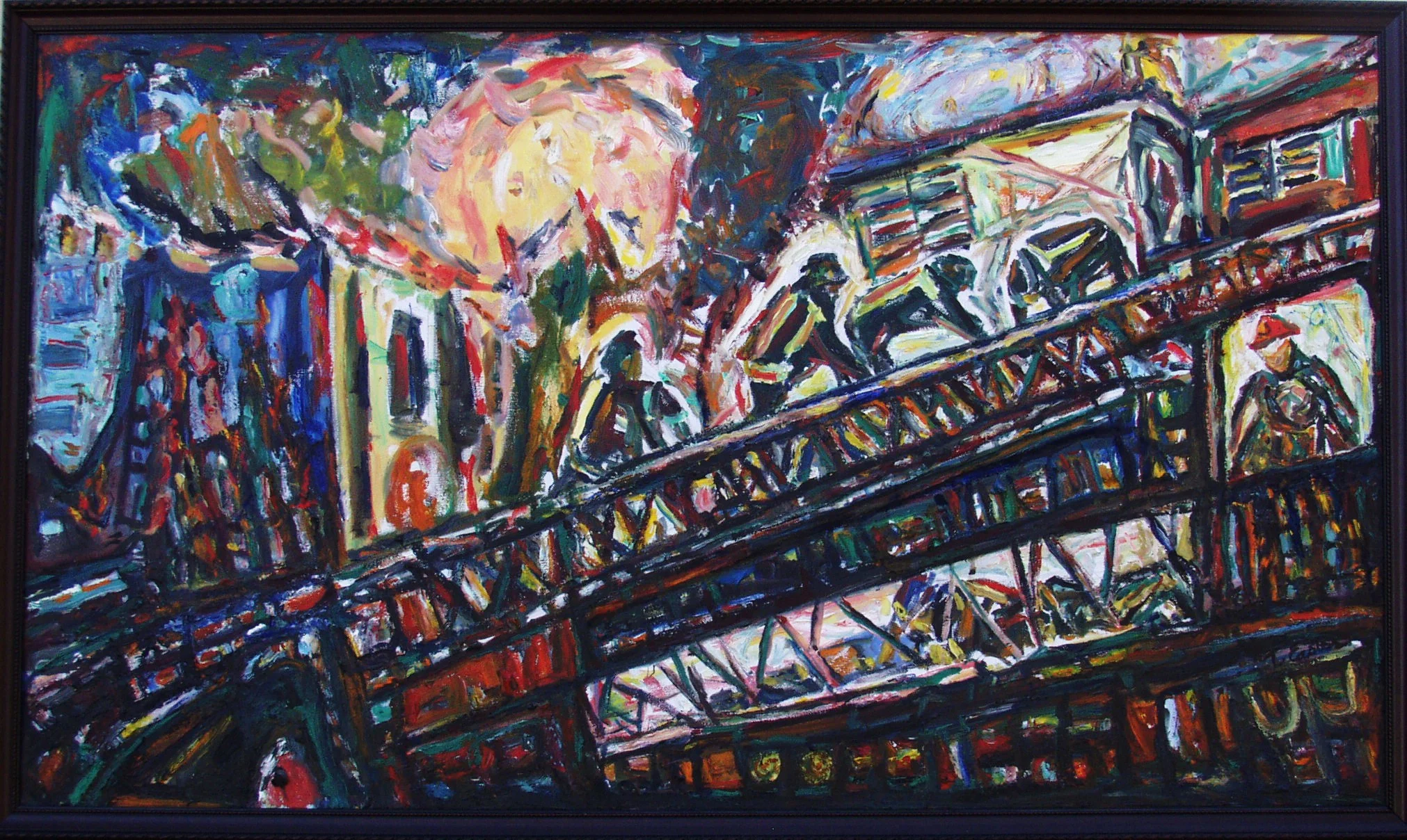   Firemen"s Rescue &nbsp;(24 X 42) &nbsp;$5,000  