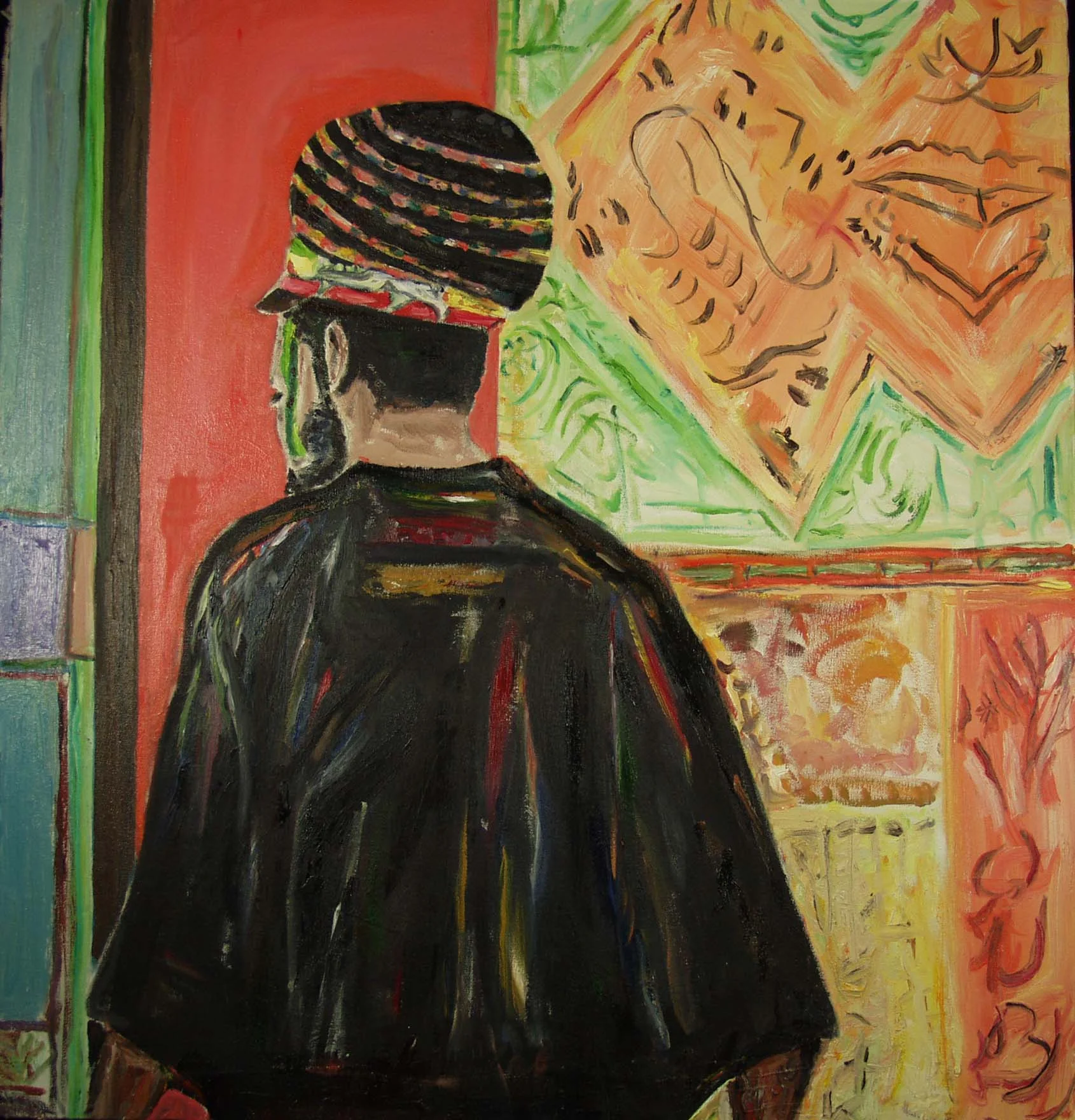   The Jamaican &nbsp;(28 X 30) &nbsp;$3,500  