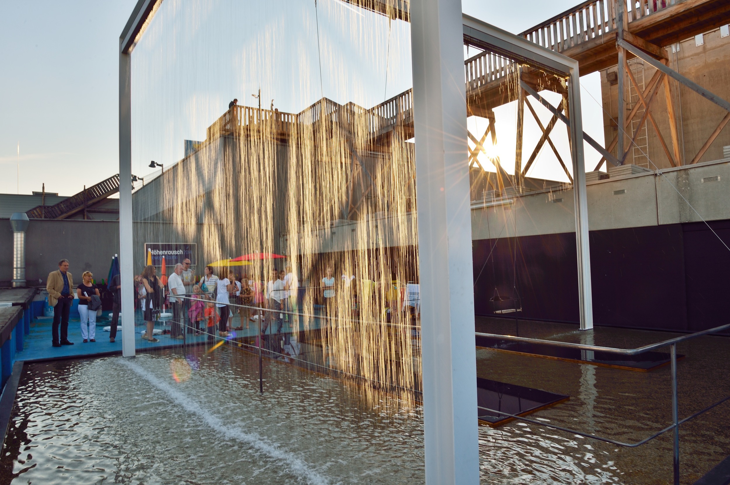 Waterfall Swing at OK Center for Contemporary Art