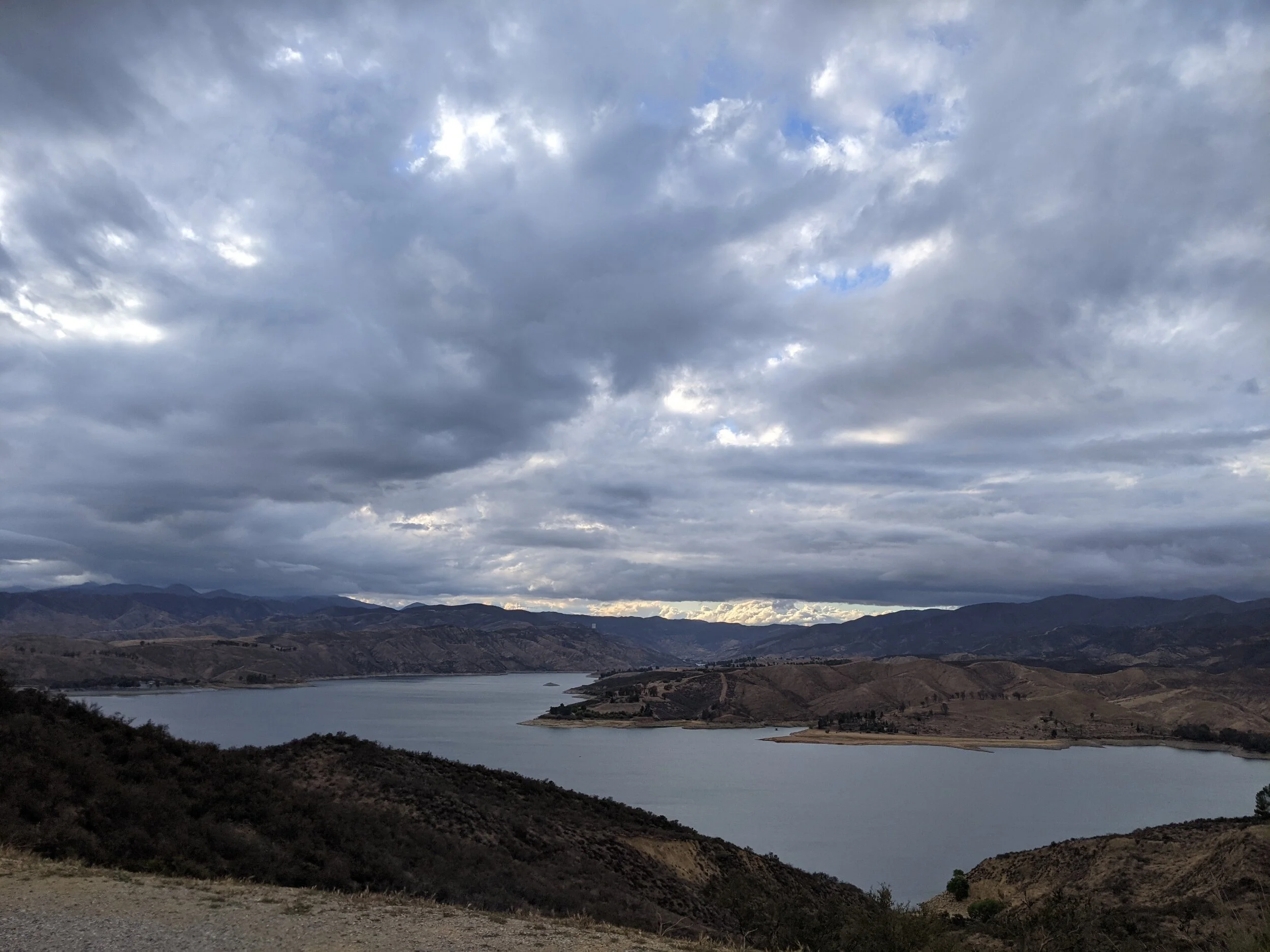 Castaic Lake, Valencia, CA.