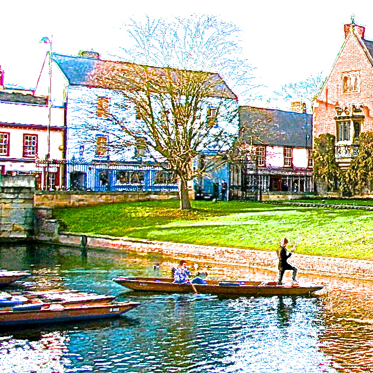 punting near magdalene