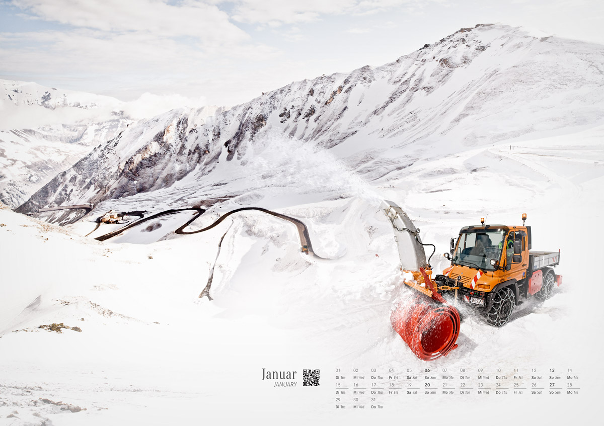 MERCEDES-BENZ Unimog Kalender 2013