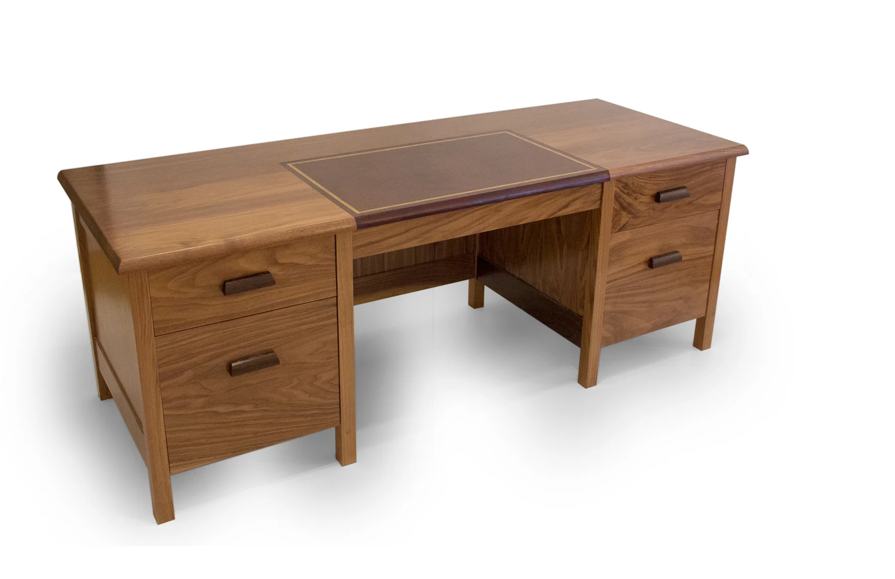 Desk with secret compartments