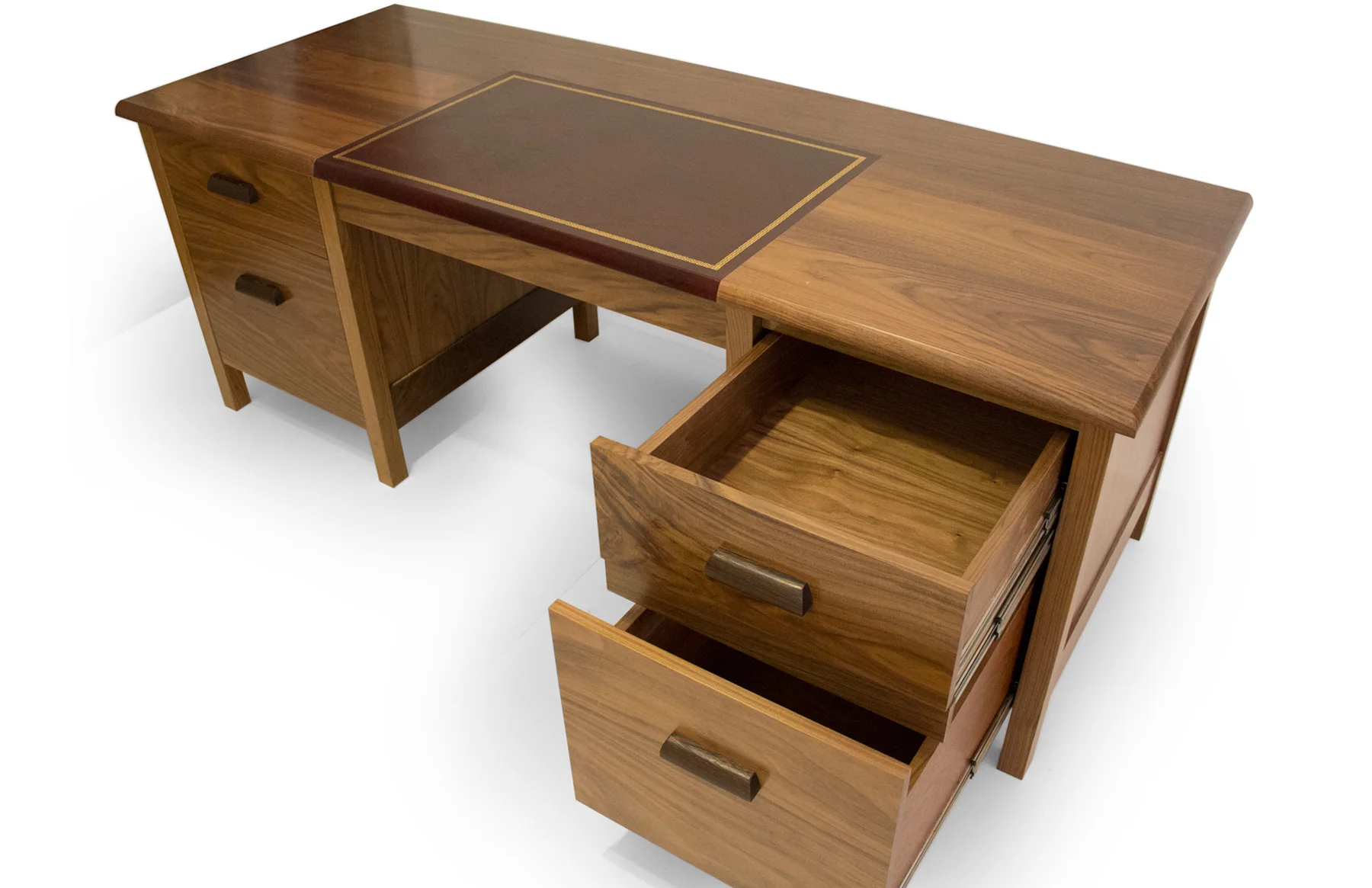 Desk with secret compartments