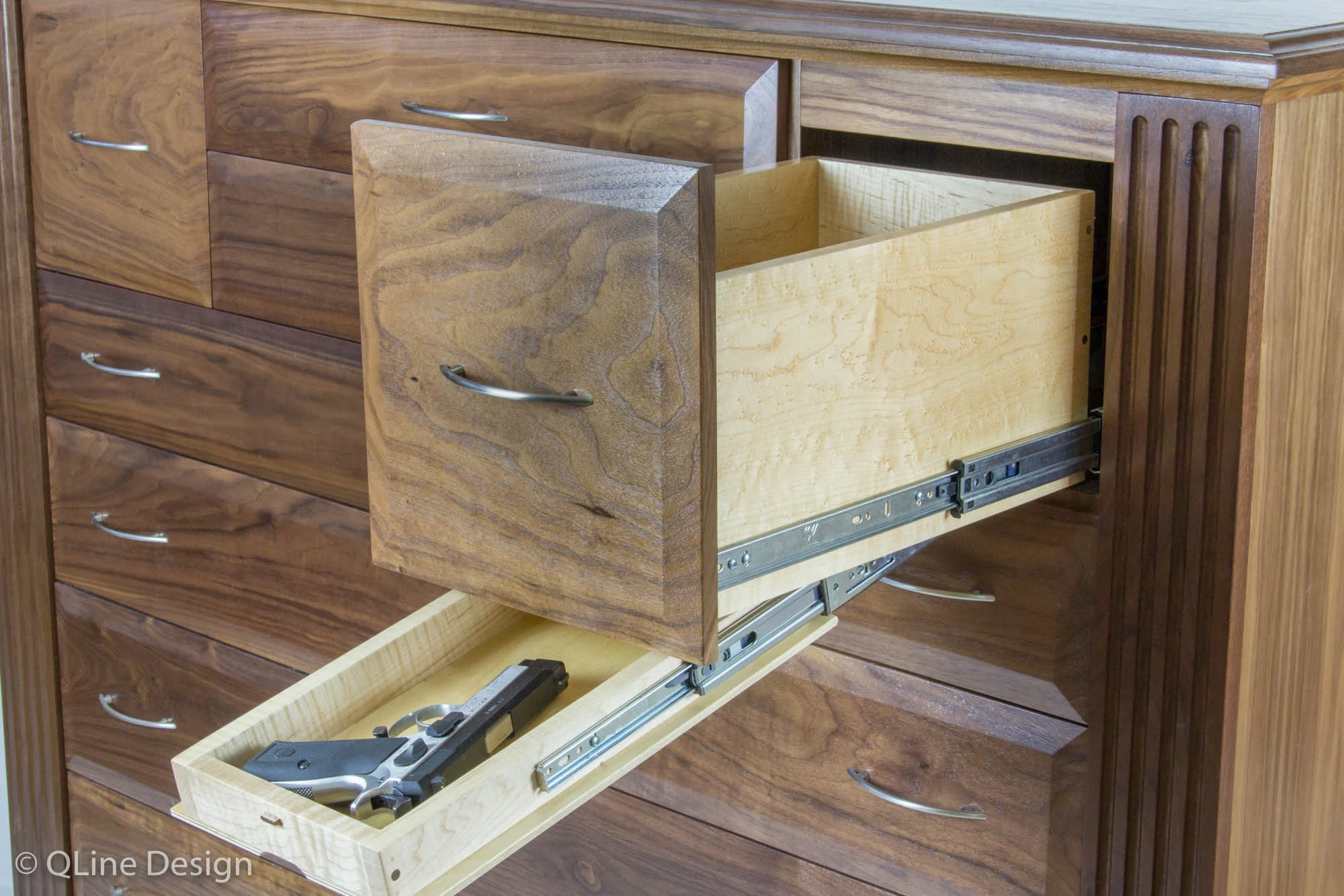 Hidden Compartment Dresser