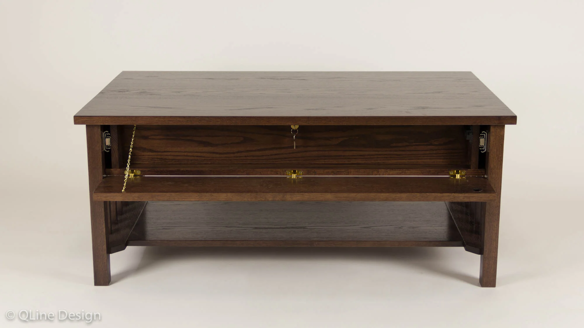 Coffee Table - Mission - Oak - Walnut Stain-2.jpg